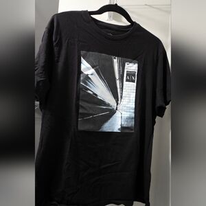 Black Graphic T-Shirt for Men